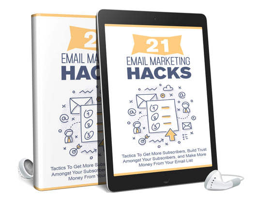 21 Email Marketing Hacks |AudioBook & Ebook|