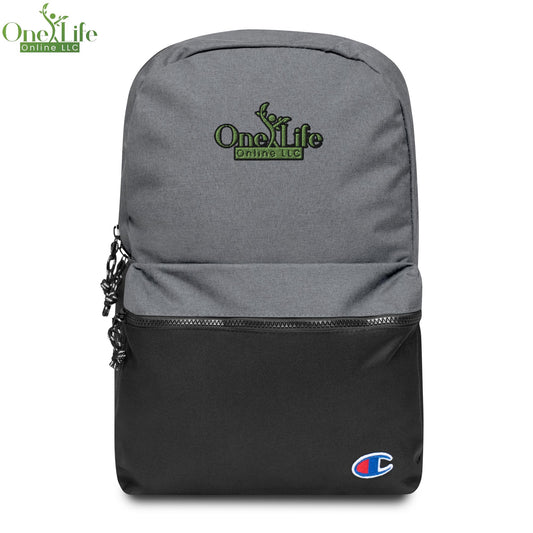 OL Embroidered Champion Backpack |Multi-Color|